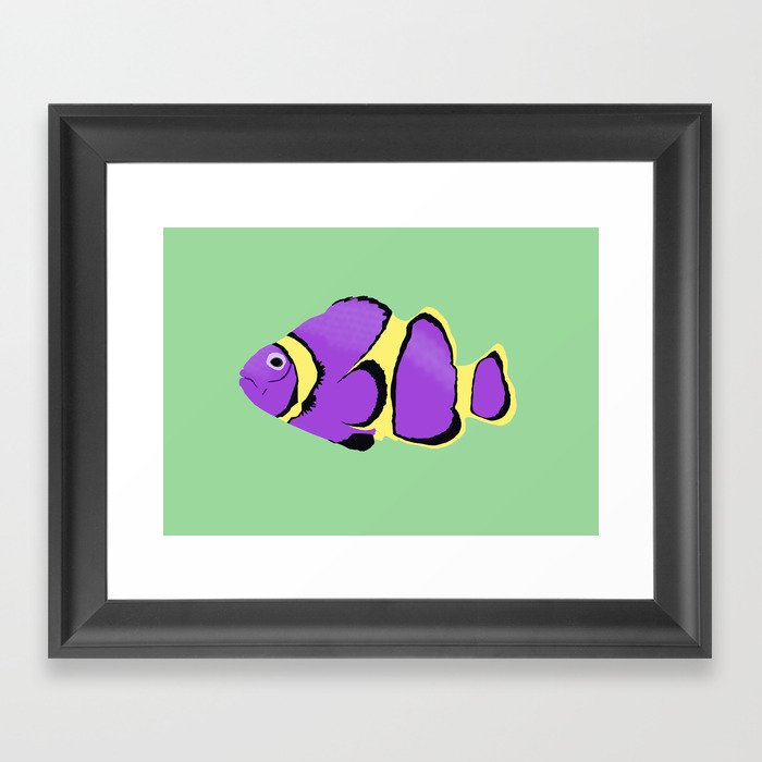 Clownfish Framed Art Print