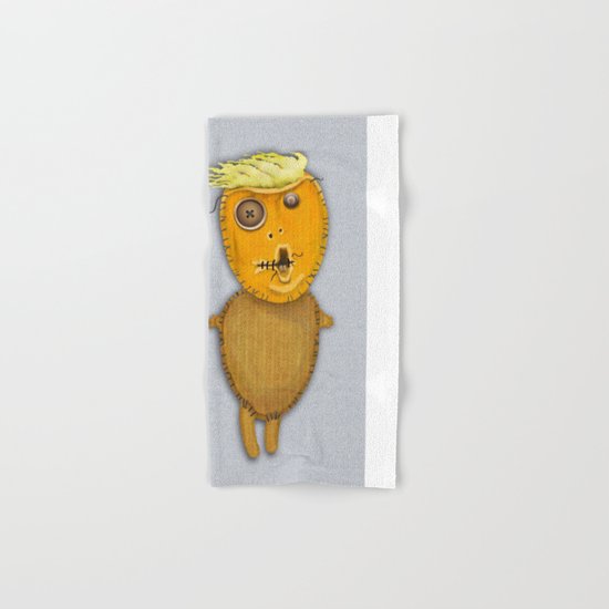 Orange Doll Hand & Bath Towel