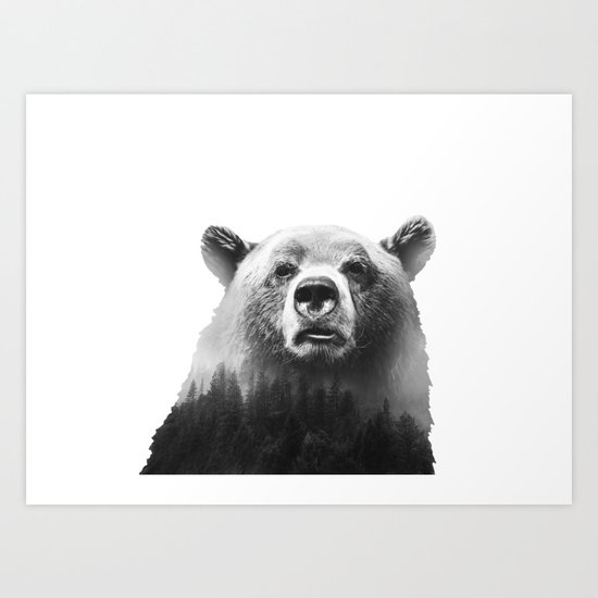 Big Bear #3 Art Print