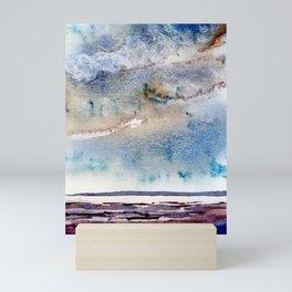 Low tide Mini Art Print