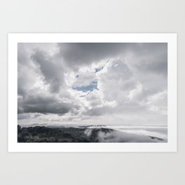/// On top of the world ///  Art Print