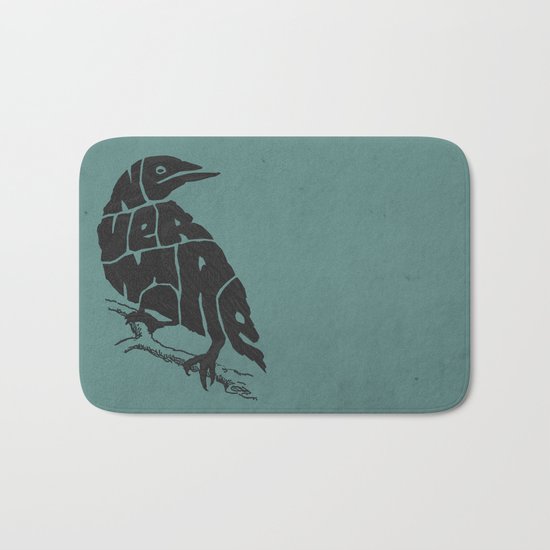 Quoth the raven Bath Mat