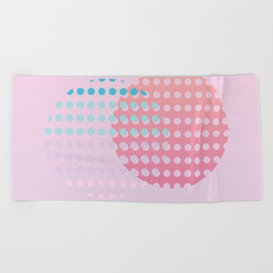 Holographic dream Beach Towel