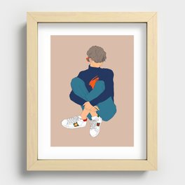 Aces Recessed Framed Print