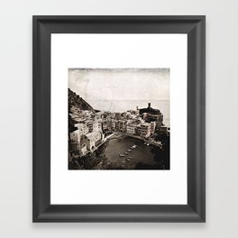 Vernazza {v.2 Framed Art Print