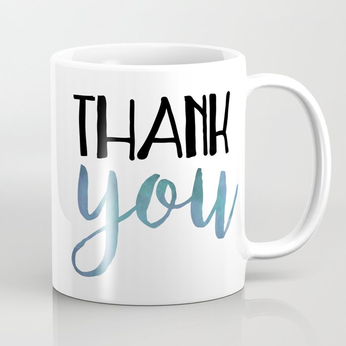 Thank You Coffee Mug