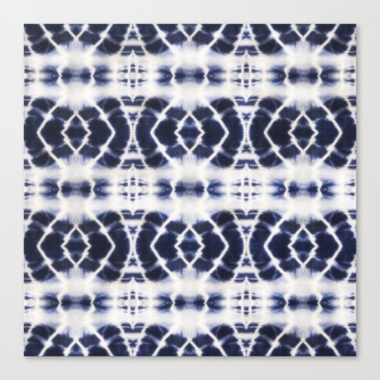 BOHOCHIC INDIGO DYE Canvas Print
