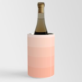 Soft Pastel Peach Hues - Color Therapy Wine Chiller