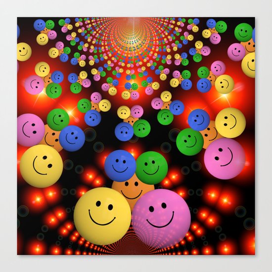 Smiley Canvas Print