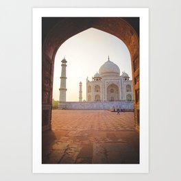 Taj Mahal | India agra | Travel photography Art Print