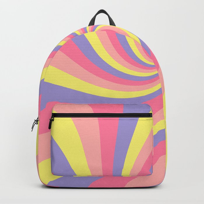 Spiraling Pastel Backpack