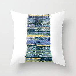 CovidWeave#1 Throw Pillow