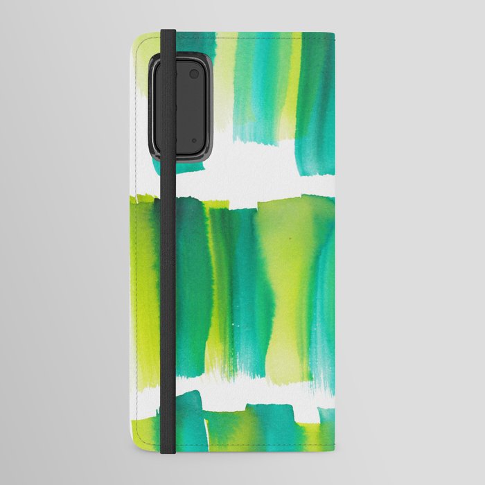 21  Abstract Painting Watercolor 220324 Valourine Original  Android Wallet Case