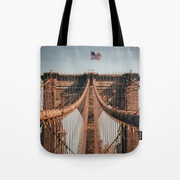 Brooklyn Bridge in New York City Tote Bag