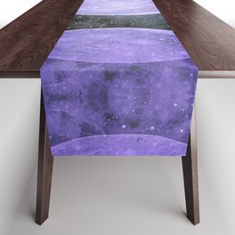 Very Peri Moon Phases Table Runner