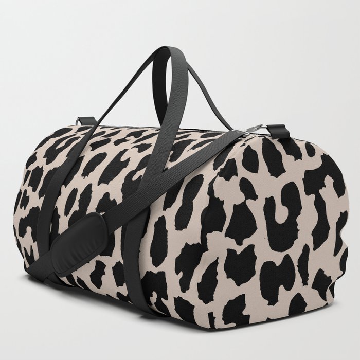 Tan Leopard Duffle Bag by Mango Tangerine Studio Society6