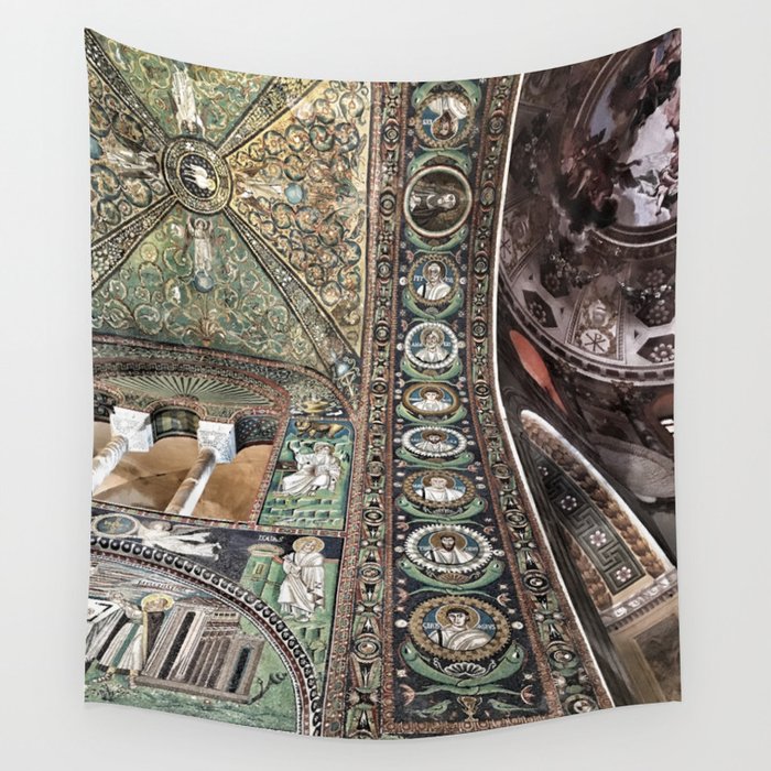 Ravenna Ceiling Wall Tapestry By Bluelavaart