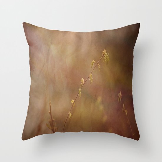 New Leaves Throw Pillow