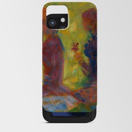 Study of Figures for La Grande Jatte by Georges Seurat iPhone Card Case