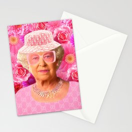 queen elizabeth Stationery Cards