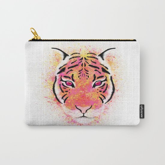 Sherbet Tiger Carry-All Pouch