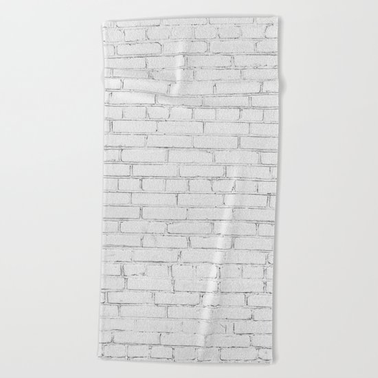 Brick Wall Beach Towel
