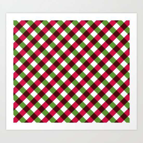Holiday Pattern Art Print