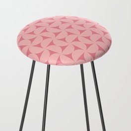 Patterned Geometric Shapes LV Counter Stool