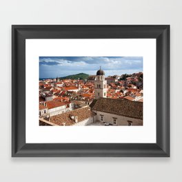 Old Town in Dubrovnik Framed Art Print