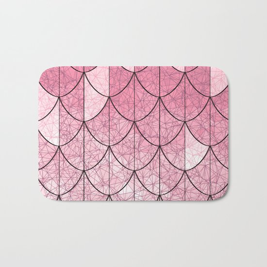 Mermaid scales. Abstract. Bath Mat