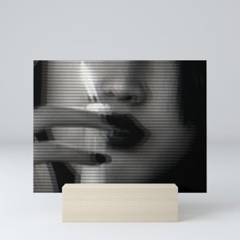 Distorted Flame. Mini Art Print