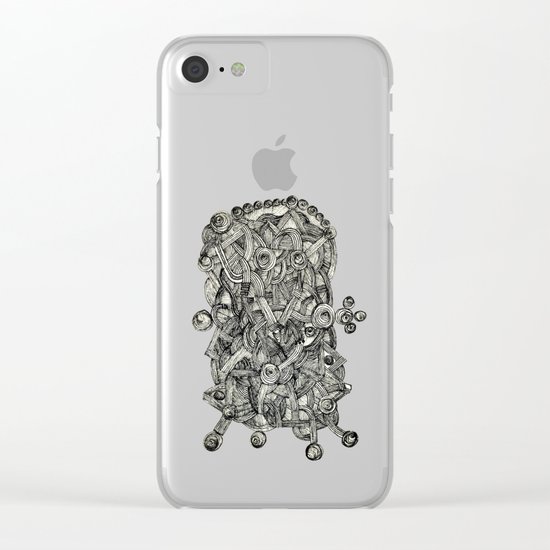 - dark energy - Clear iPhone Case