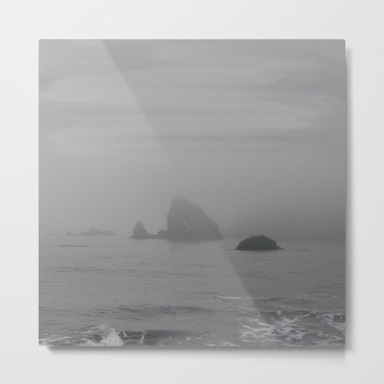 The Grey Rocks Metal Print