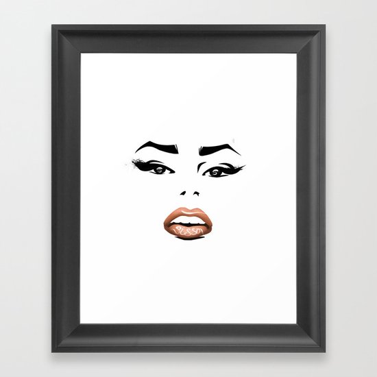 Bombshell Series: Sex - Sophia Loren Framed Art Print
