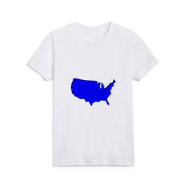 State of Rhode Island Location Kids T Shirt