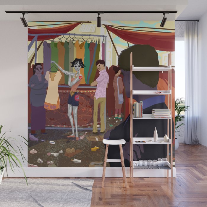 Cultural Exposition Wall Mural