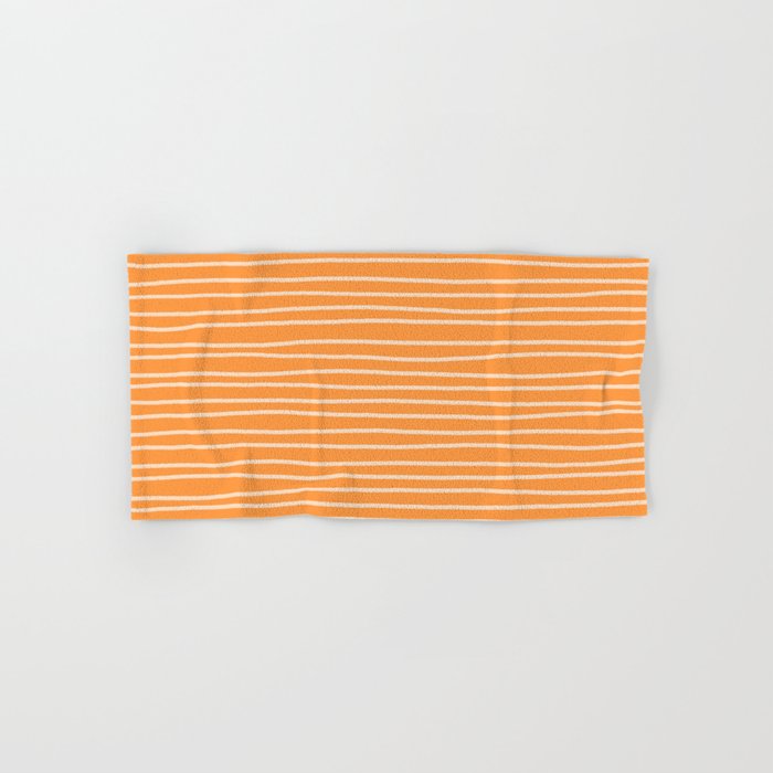 Sherbet Pinstripes Hand & Bath Towel