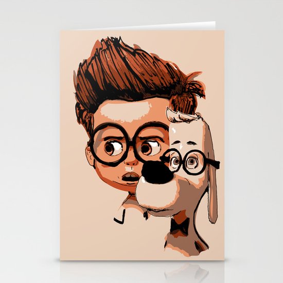 Mr. Peabody & Sherman Stationery Cards