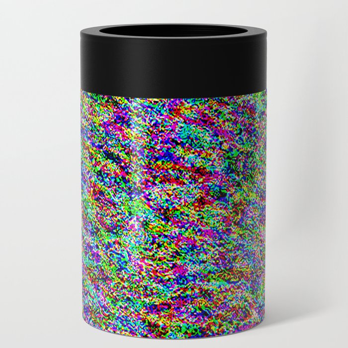 Rainbow Forest Abstract Design Can Cooler