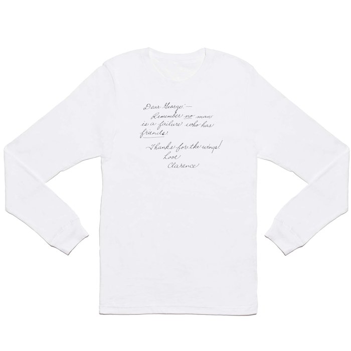 It's a Wonderful Life - Clarence Long Sleeve T Shirt