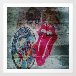 Rock and Roll Art Print