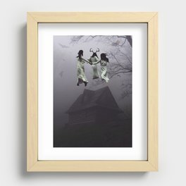 The Dancing Witches Recessed Framed Print