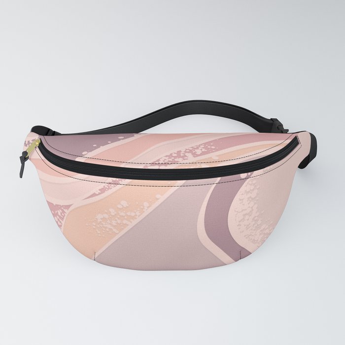 Peaches, Melons and Baby pink - muted Fanny Pack