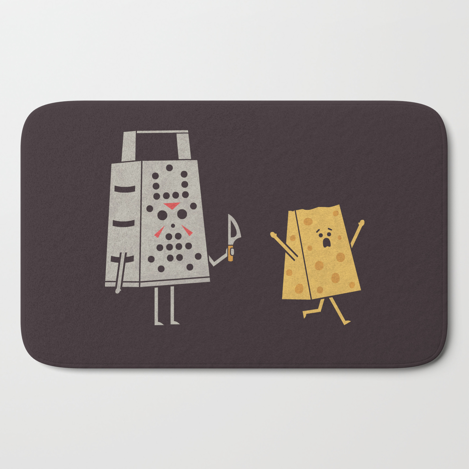 Jason Gorecheese Bath Mat By Teozirinis Society6