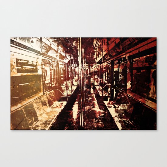 The Last Wagon Canvas Print