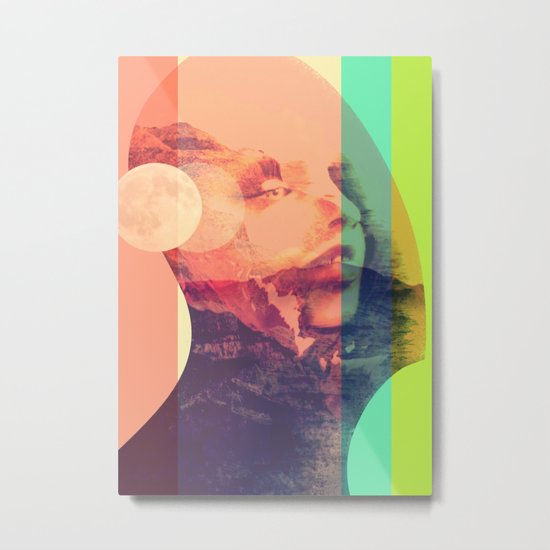 The Girl from Mars Metal Print