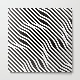 zebra pattern Metal Print | Stripes, Blackwhitezebra, Acrylic, Pattern, Digital, Minimal, Graphicdesign, Minimalzebra, Zebra, Animalprint 