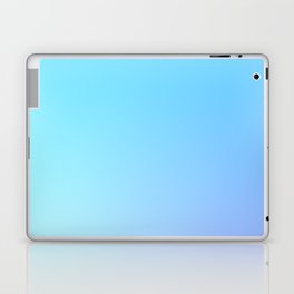 72  Blue Gradient 220506 Aura Ombre Valourine Digital Minimalist Art Laptop Skin