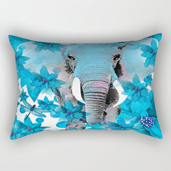 Elephant Rectangular Pillow