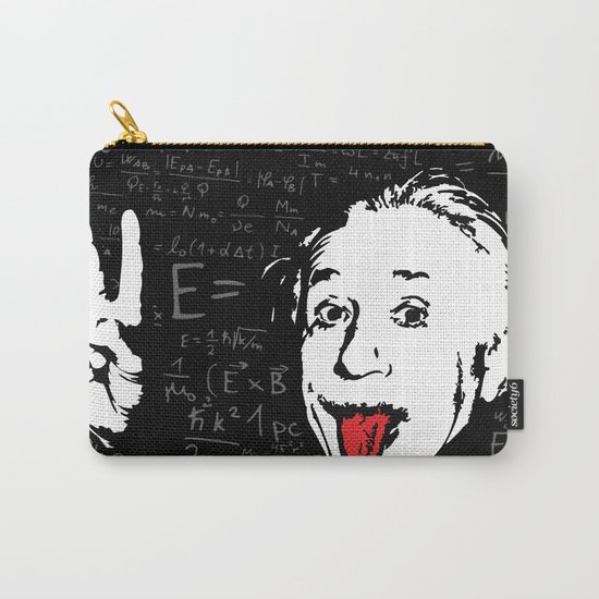 Silly Wisdom - Albert Einstein Carry-All Pouch